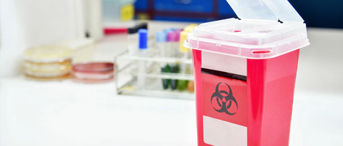 사용한 일회용 의료제품 폐기 지침